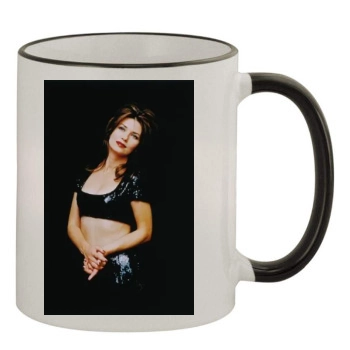 Shania Twain 11oz Colored Rim & Handle Mug