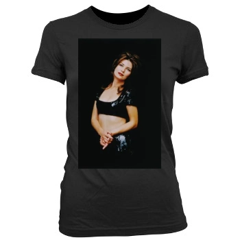 Shania Twain Women's Junior Cut Crewneck T-Shirt