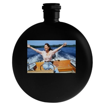 Shania Twain Round Flask