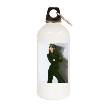 Shania Twain White Water Bottle With Carabiner