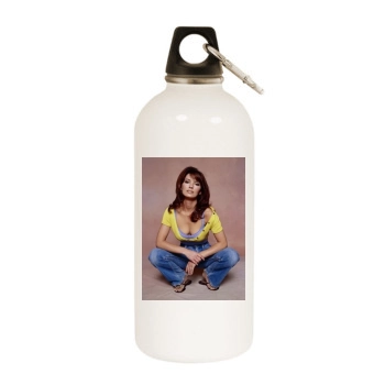 Shania Twain White Water Bottle With Carabiner