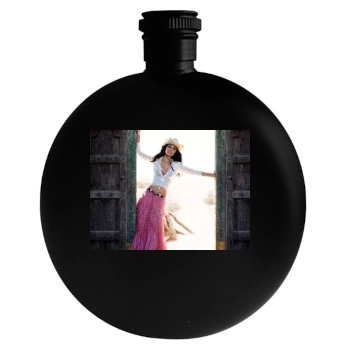 Shania Twain Round Flask