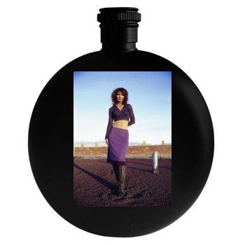 Shania Twain Round Flask