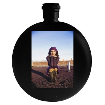 Shania Twain Round Flask