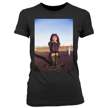 Shania Twain Women's Junior Cut Crewneck T-Shirt