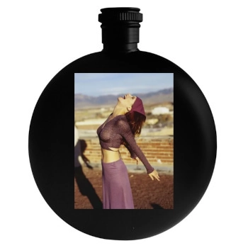 Shania Twain Round Flask