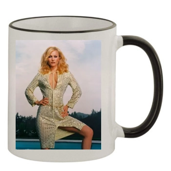 Sarah Wynter 11oz Colored Rim & Handle Mug