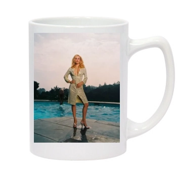 Sarah Wynter 14oz White Statesman Mug