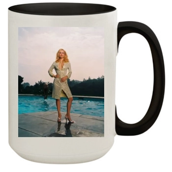 Sarah Wynter 15oz Colored Inner & Handle Mug