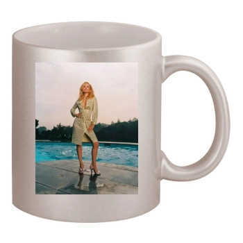 Sarah Wynter 11oz Metallic Silver Mug