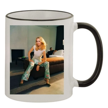 Sarah Wynter 11oz Colored Rim & Handle Mug