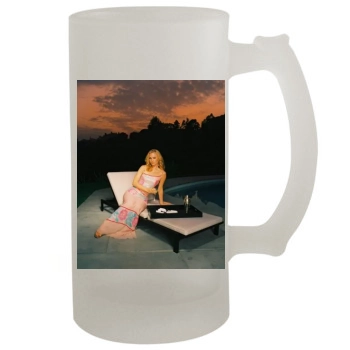 Sarah Wynter 16oz Frosted Beer Stein