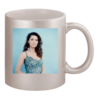 Shania Twain 11oz Metallic Silver Mug