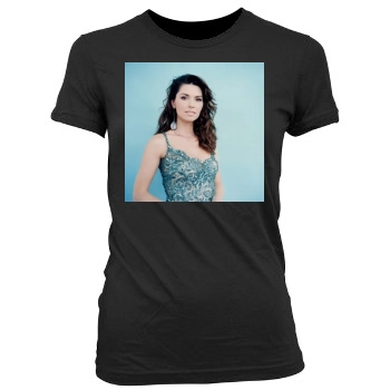 Shania Twain Women's Junior Cut Crewneck T-Shirt