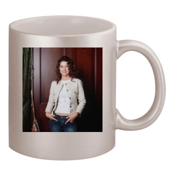 Shania Twain 11oz Metallic Silver Mug