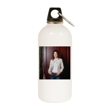 Shania Twain White Water Bottle With Carabiner