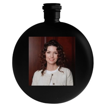 Shania Twain Round Flask