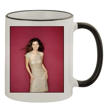 Shania Twain 11oz Colored Rim & Handle Mug