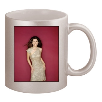 Shania Twain 11oz Metallic Silver Mug