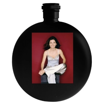 Shania Twain Round Flask