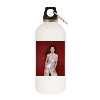 Shania Twain White Water Bottle With Carabiner