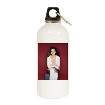 Shania Twain White Water Bottle With Carabiner