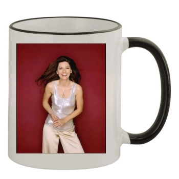 Shania Twain 11oz Colored Rim & Handle Mug