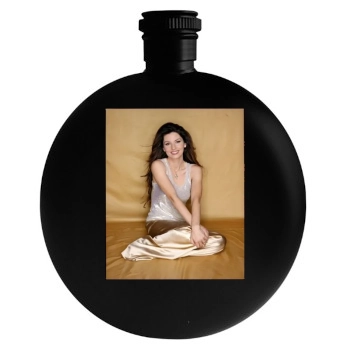 Shania Twain Round Flask