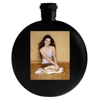 Shania Twain Round Flask