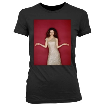 Shania Twain Women's Junior Cut Crewneck T-Shirt