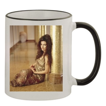 Shania Twain 11oz Colored Rim & Handle Mug