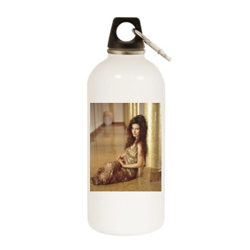 Shania Twain White Water Bottle With Carabiner