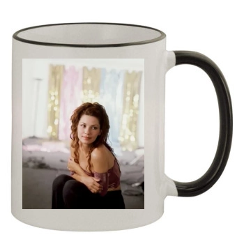 Shania Twain 11oz Colored Rim & Handle Mug