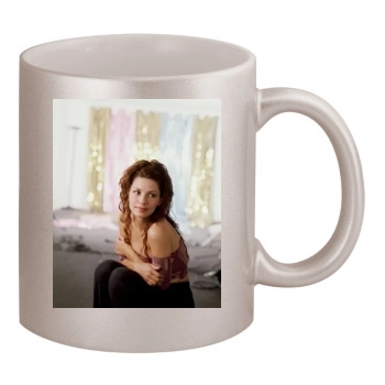 Shania Twain 11oz Metallic Silver Mug