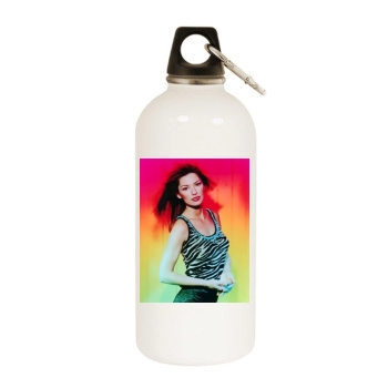 Shania Twain White Water Bottle With Carabiner