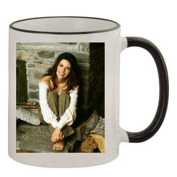 Shania Twain 11oz Colored Rim & Handle Mug