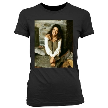 Shania Twain Women's Junior Cut Crewneck T-Shirt