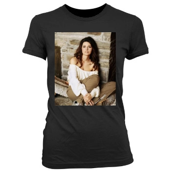 Shania Twain Women's Junior Cut Crewneck T-Shirt