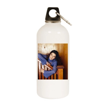 Shania Twain White Water Bottle With Carabiner