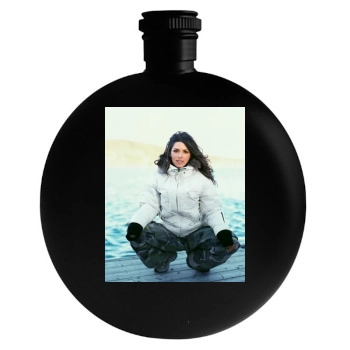 Shania Twain Round Flask