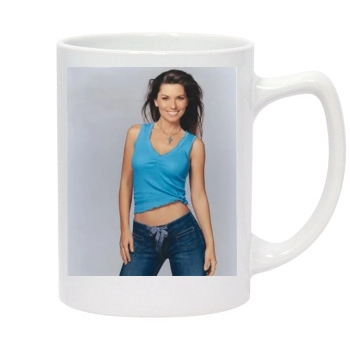 Shania Twain 14oz White Statesman Mug