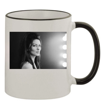 Shania Twain 11oz Colored Rim & Handle Mug