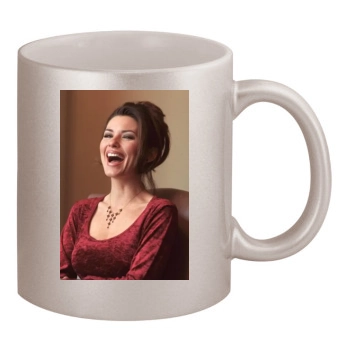 Shania Twain 11oz Metallic Silver Mug