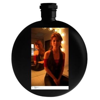 Shania Twain Round Flask