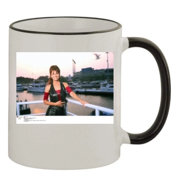 Shania Twain 11oz Colored Rim & Handle Mug