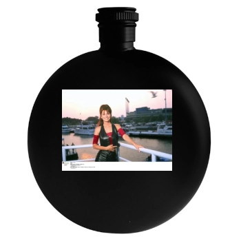 Shania Twain Round Flask