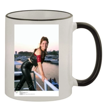 Shania Twain 11oz Colored Rim & Handle Mug