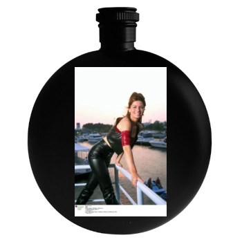 Shania Twain Round Flask