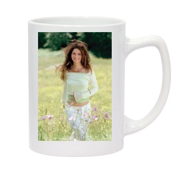 Shania Twain 14oz White Statesman Mug