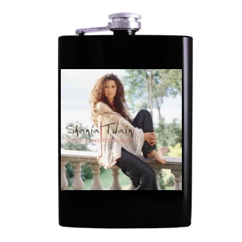 Shania Twain Hip Flask